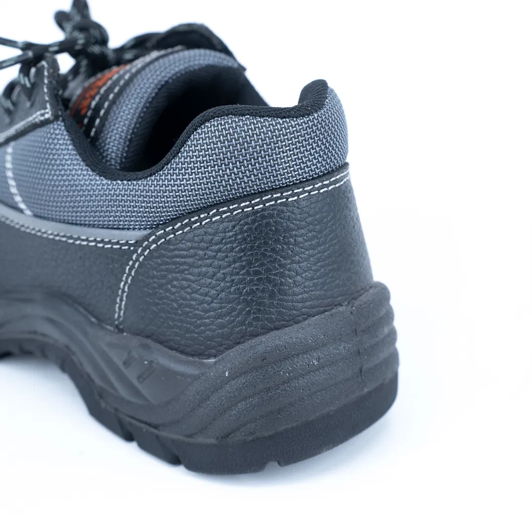 Steel Toe PU Outsole Leather Anti-Static Insole Safety Work Shoes Boots Footwear Sneakers