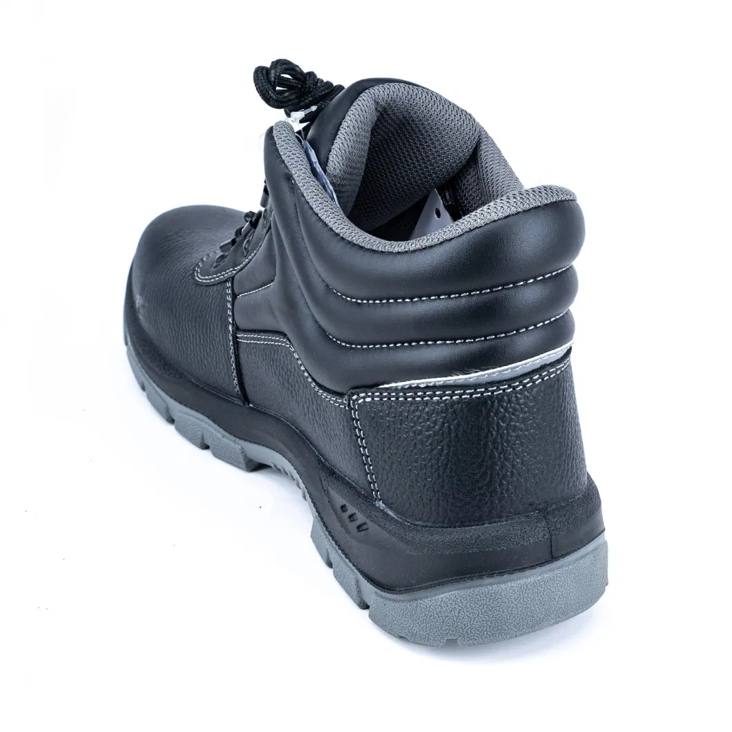 CE Sport Steel Toe PU Outsole Leather Safety Work Shoes Safety Footwear Sneakers